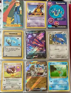 Vintage Pokemon Card Collection - No Binder Lot 5 Pages - Holo - Modern LP/NM - Image 3