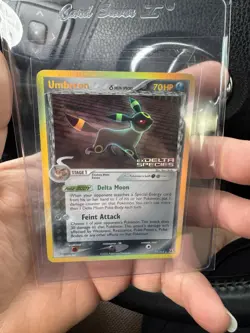 Pokemon Umbreon Delta Species Reverse Holo Stamped Card 17/113 - LP/MP Condition - Image 1