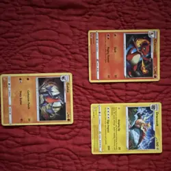 Pokemon TCG 21 Card Lot Charizard Magikarp Holo Regular Slaking Arcanine Meowth - Image 4