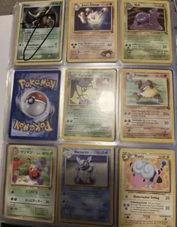 Nintendo Pokemon TCG Mixed Card Lot Pinsir Muk Metapod Standard Size - Image 1