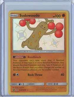 Sudowoodo SV20/SV94 Hidden Fates: Shiny Vault Pokemon Card NM - Image 1