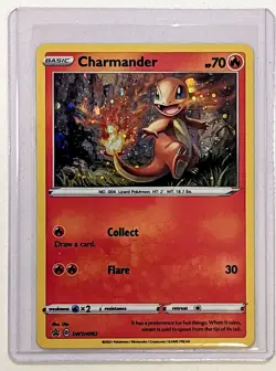 Charmander - Pokemon Card - Black Star Promo - Holo SWSH092 - Image 1