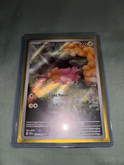 Pokemon Pawmi Illustration Rare Holo SV: Paldean Fates 226/091 60 HP Card - Image 1