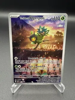 Teal Mask Ogerpon 123 Sv: Scarlet & Violet Promo Cards Holo - Image 1