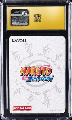 2025 KAYOU NARUTO PROMO CARDS, PSA MAGAZINE NARUTO UZUMAKI CGC 10 PRISTINE - Image 2
