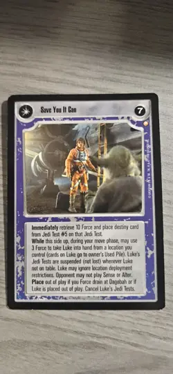 Star Wars CCG Mind What you Have Learned Special Edition R Card Decipher - Image 2