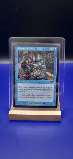 Rhystic Study card #45 Prophecy mtg Magic The Gathering - Image 1