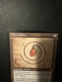 NM Retro Mox Amber, MTG, Brothers' War Retro Artifacts, Magic the Gathering, 98 - Image 4