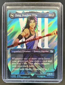 2025 Magic Final Fantasy Fang Fearless l'Cie Ragnarok Deliverance Foil #0526 - Image 1
