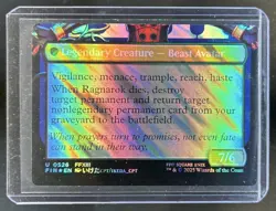 2025 Magic Final Fantasy Fang Fearless l'Cie Ragnarok Deliverance Foil #0526 - Image 2