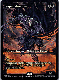 Super Shredder (Showcase) Teenage Mutant Ninja Turtles Foil 0285 - Image 1