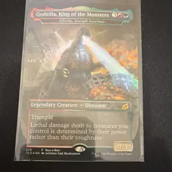 MTG - Godzilla, King of the Monsters/Zilortha Strength Incarnate NM - Image 1