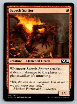 Scorch Spitter Magic the Gathering Core Set 2020 M20 MTG Card FREE SHIPPING ! - Image 3