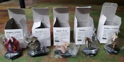 Lot of 5 HobbyJapan Wizards Token Magic The Gathering 2002 promo figure 1.5" new - Image 1