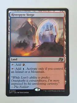 Riverpyre Verge X1 AER MTG Aetherdrift - Image 1