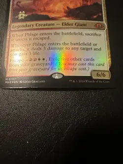NM Prerelease Foil Phlage, Titan of Fire's Fury, MTG, MH3, Magic, 197 - Image 3