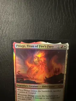 NM Prerelease Foil Phlage, Titan of Fire's Fury, MTG, MH3, Magic, 197 - Image 4