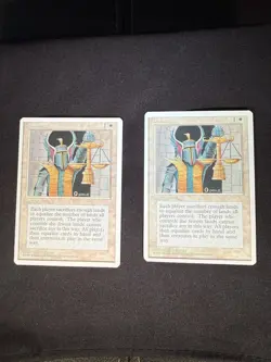 MTG Balance 4th Edition X2 NP - Image 1