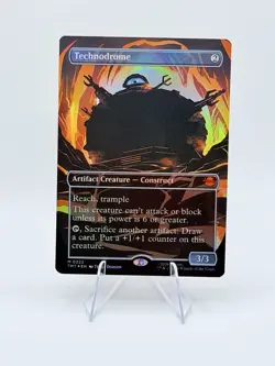 MTG Technodrome - Foil - Borderless English Magic the Gathering TMNT NM - Image 1