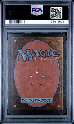 MTG - Earthbind - Unlimited Edition Magic - Graded PSA 5 - Image 2