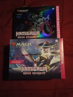 Magic The Gathering Kamigawa Neon Dynasty Bundle + Collector Booster - Image 1