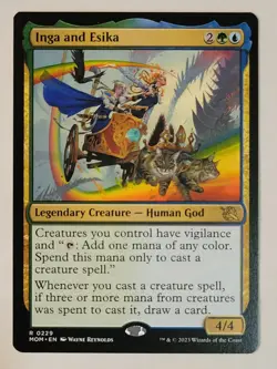 Inga and Esika March of the Machines Regular Rare MOM 229 mtg NM/M - Image 1