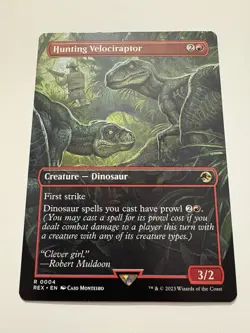 Hunting Velociraptor (Borderless) Universes Beyond: Jurassic Park World... - Image 1