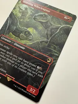 Hunting Velociraptor (Borderless) Universes Beyond: Jurassic Park World... - Image 2