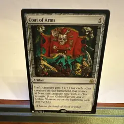 MTG Coat of Arms Duel Decks Mind vs Might Rare Near Mint - Image 1