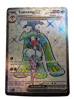 Tsareena ex 220/182 2023 Paradox Rift Pokemon Card TCG Ultra Rare Full Art - NM - Image 1