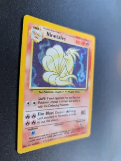 Ninetales 12/102 LP Holo Rare Unlimited Edition Base Set Pokemon Card 1999 WOTC - Image 5