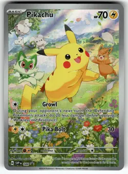 Pikachu 088 SV: Scarlet & Violet Promo Cards NM Pokemon Card TCG - Image 1