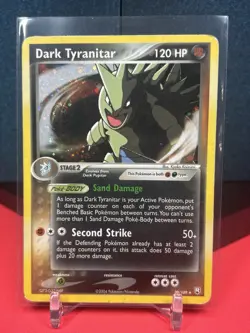 Pokemon Dark Tyranitar Holo 20/109 EX Team Rocket Returns - Image 2