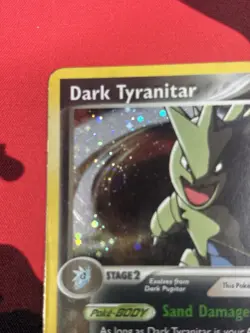 Pokemon Dark Tyranitar Holo 20/109 EX Team Rocket Returns - Image 3