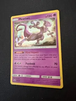 Pokemon - Mewtwo SM214 Sun and Moon Promo Holo - LP - Image 3