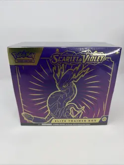 Pokemon Scarlet & Violet Base Set ETB (Miraidon & Koraidon) Factory Sealed - Image 2