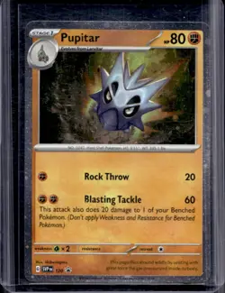 2023-25 Pokemon SV Black Star Promos - SVP EN Pupitar #120 - Image 1