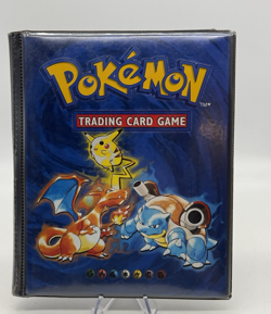 Pokemon 1999 Official Trading Card Game Nintendo WOTC Vintage Binder Only READ - Image 1