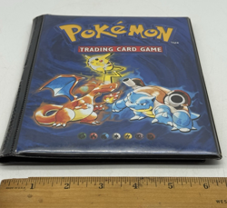 Pokemon 1999 Official Trading Card Game Nintendo WOTC Vintage Binder Only READ - Image 3