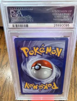 2000 POKEMON NEO GENESIS 1ST EDITION #1 AMPHAROS-HOLO PSA 10 - Image 2