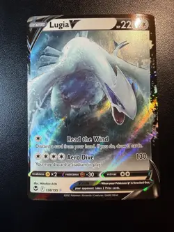 Pokemon TCG Sword and Shield Silver Tempest 2 Card Lot Of Off Center Cards - Image 5