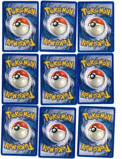 POKEMON VINTAGE E-READER LOT OF 9 MP/HP VINTAGE RATTATA PORYGON SPINARAK ENERGY - Image 2
