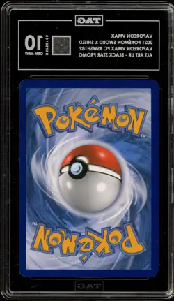 Pokemon Vaporeon VMAX Premium Coll. Full Alt Art Promo SWSH182 TAG 10 Gem Mint - Image 2