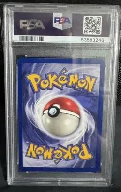 2000 Pokemon Team Rocket 1st Edition Rainbow Energy 80 PSA 8 NM-MINT - Image 2