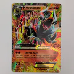 Pokemon M Houndoom EX BREAKthrough 23/162 Full Art Holo Ultra Rare EN - Image 1