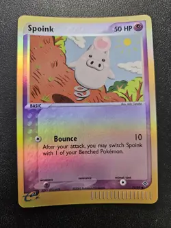 Pokemon EX Dragon Spoink Reverse Holo 73/97 NEAR MINT - Image 1