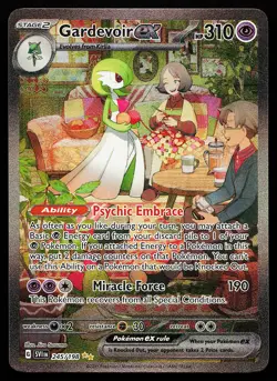Gardevoir ex 245/198 Holo SIR Scarlet & Violet Base Set Pokemon Card - Image 1