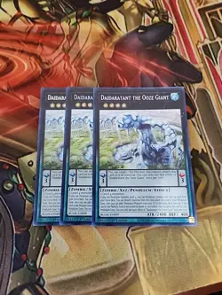 3X Daidaratant the Ooze Giant BLMR-EN009 Secret Rare 1ST ED NM YuGiOh - Image 1