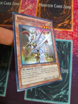 Yu-Gi-Oh! Constellar Pollux HA07-EN008 Super Rare 1st Edition Near Mint - Image 2