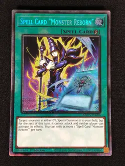 Yugioh Spell Card "Monster Reborn" MP25-EN006 1st Starlight (NM) - Image 1